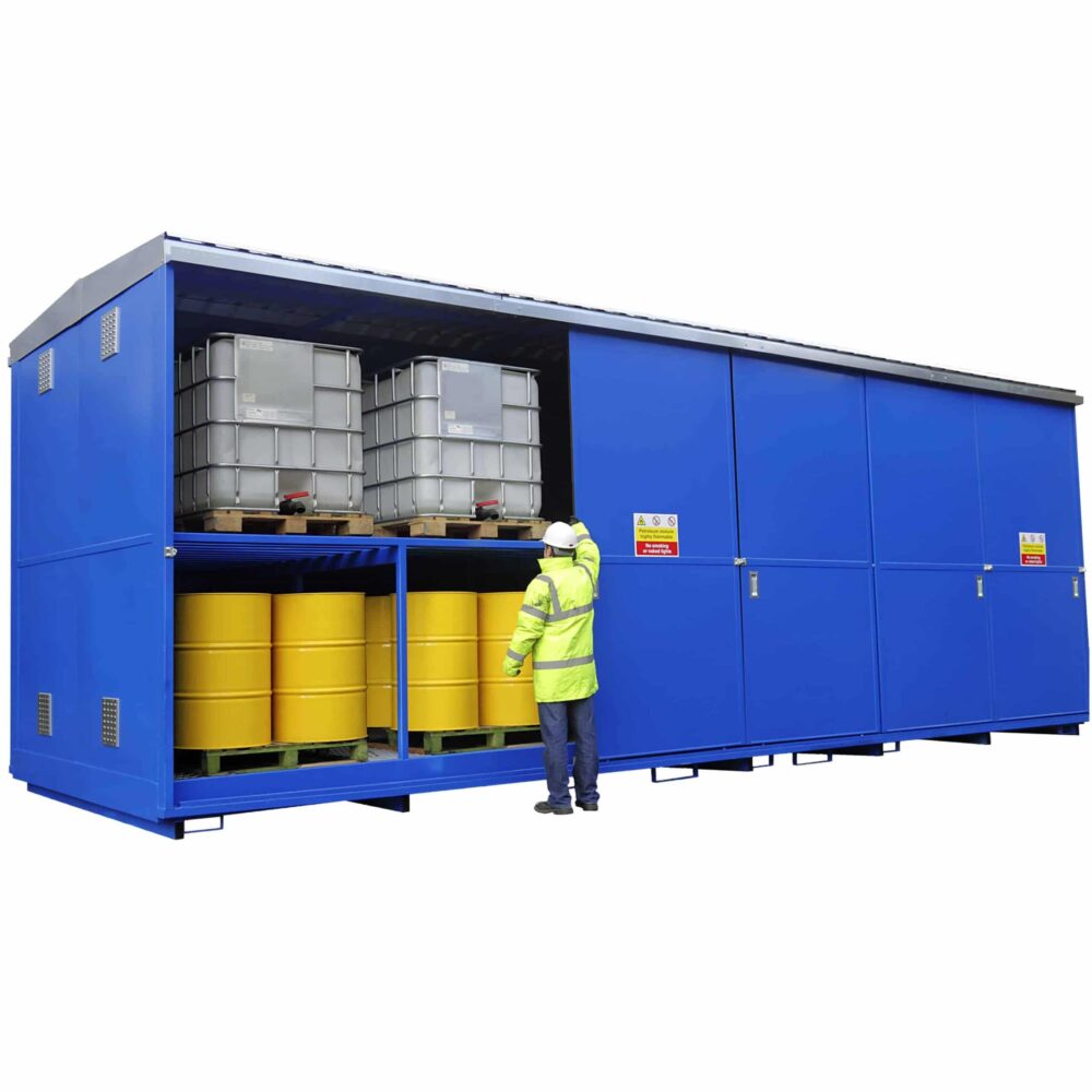 96 Drum 24 IBC Dual Purpose Unit