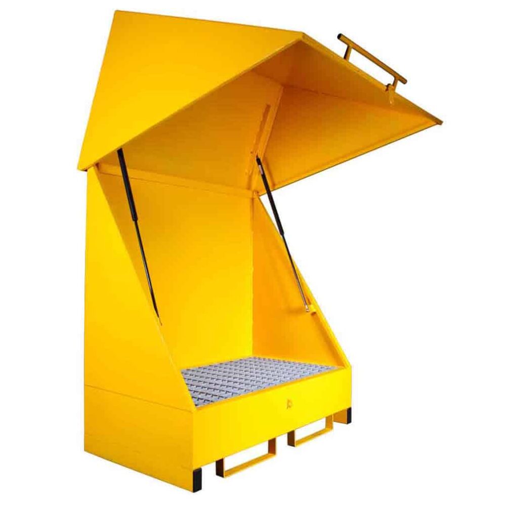 Bunded 2 Drum Storage Unit