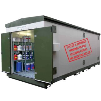 Bunded Fire Rated Relocatable Safety Stores