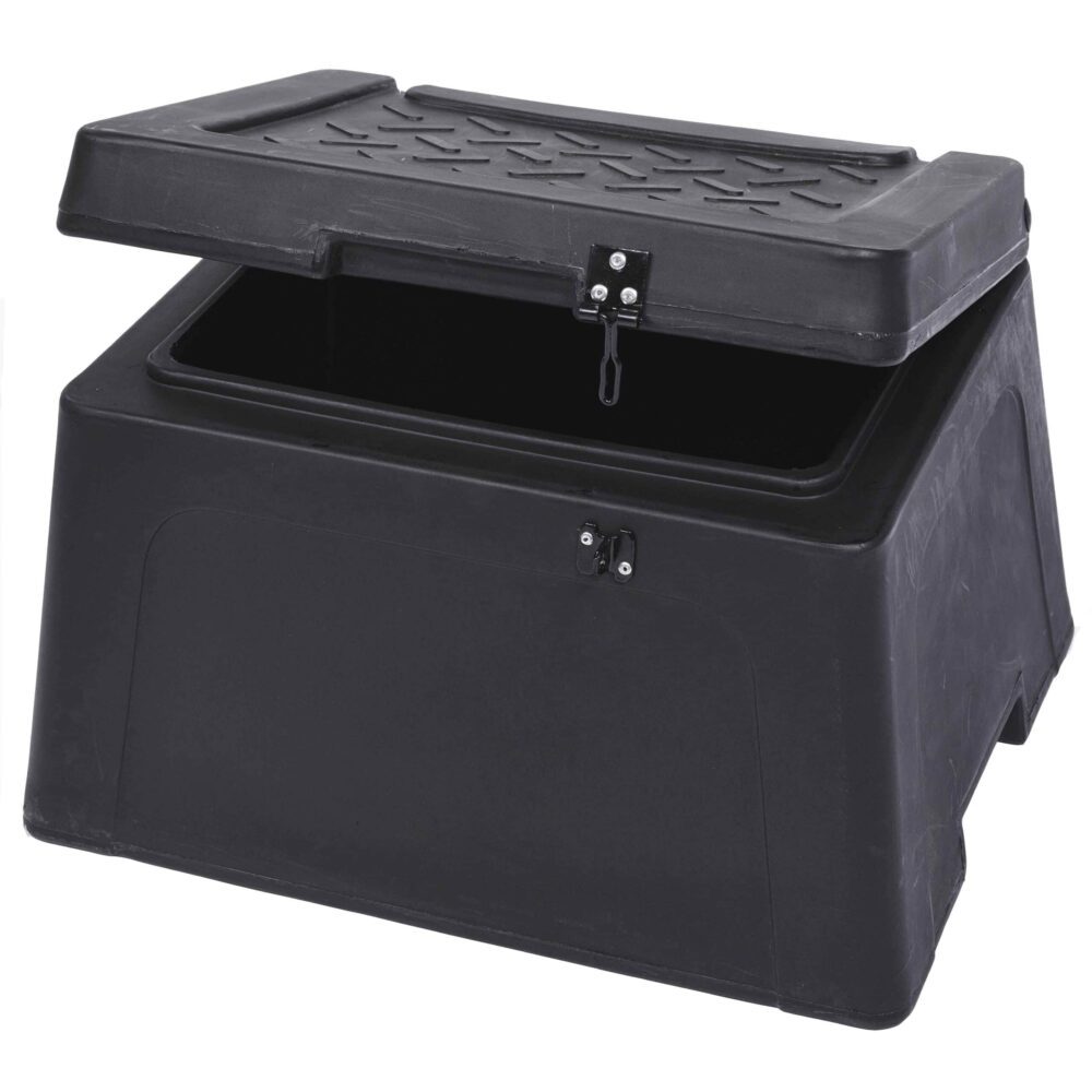 30 Litre Plastic Mini Grit Bin with Salt