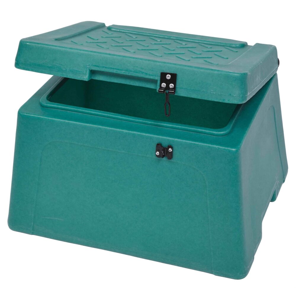 30 Litre Plastic Mini Grit Bin with Salt