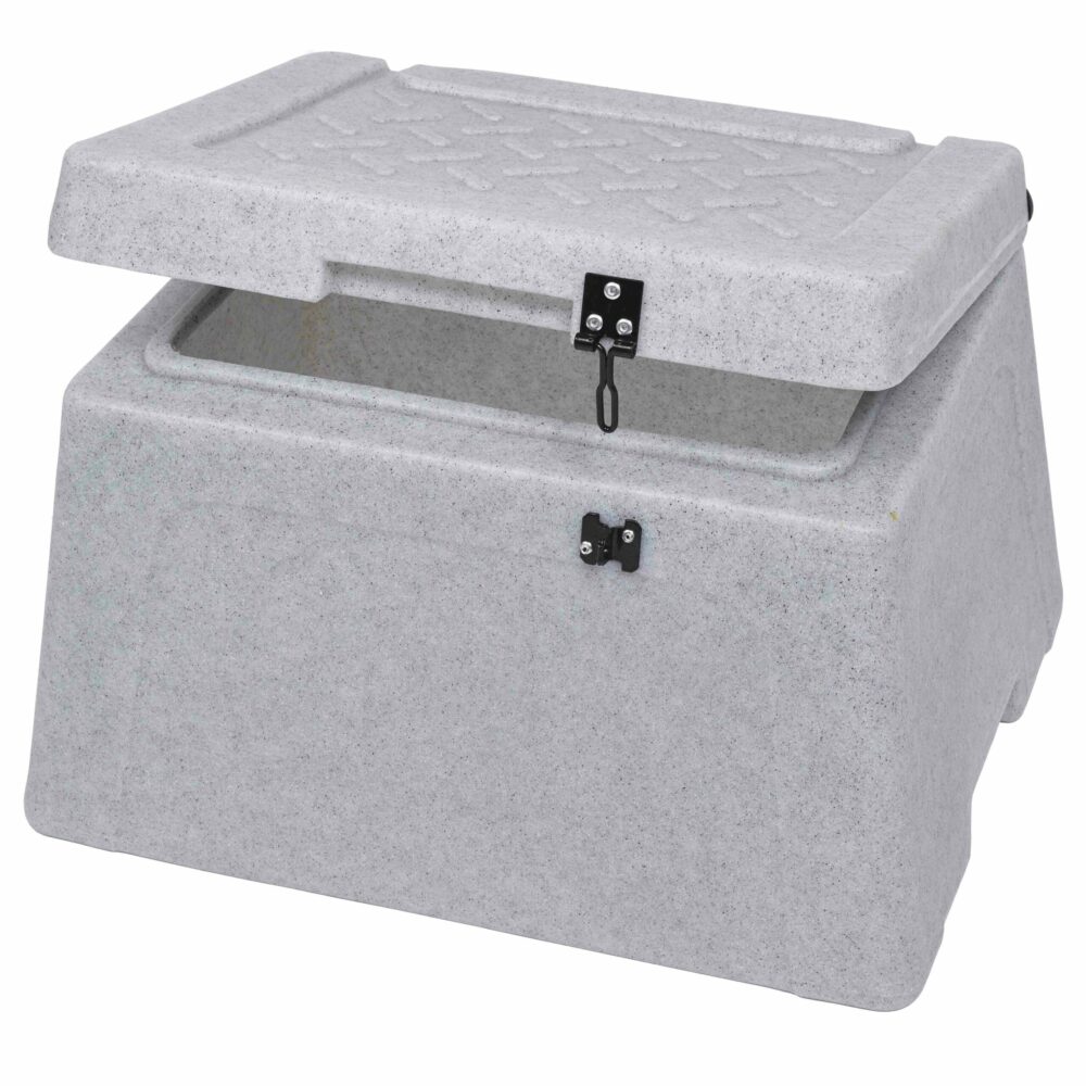 30 Litre Plastic Mini Grit Bin with Salt