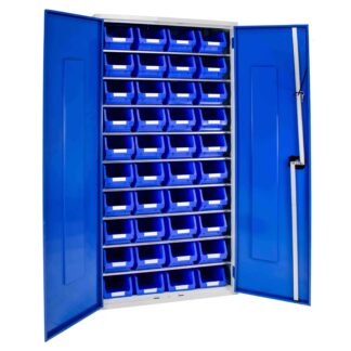 Container Cabinet with 40 TC3 Bins