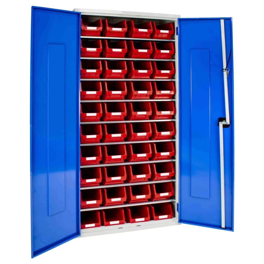 Container Cabinet with 40 TC3 Bins
