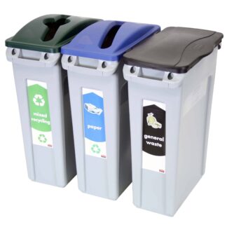 Rubbermaid Slim Jim Recycling Starter Packs