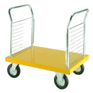 Coloured Double End Platform Trolleys