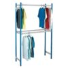 Toprax Garment Racking Starter Bay 942mm Wide