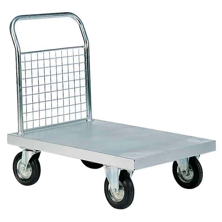 Zinc Plated Platform Trolleys