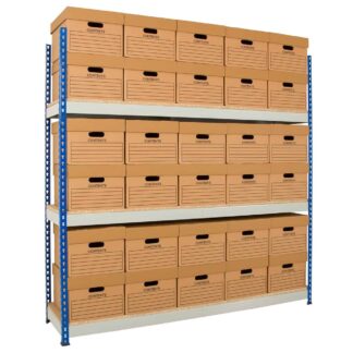Rivet Racking Archive with 1525mm Wide