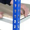 Heavy Duty J Rivet Racking MFC Shelves