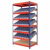 Rivet Racking Kanban Shelf Tray Shelving