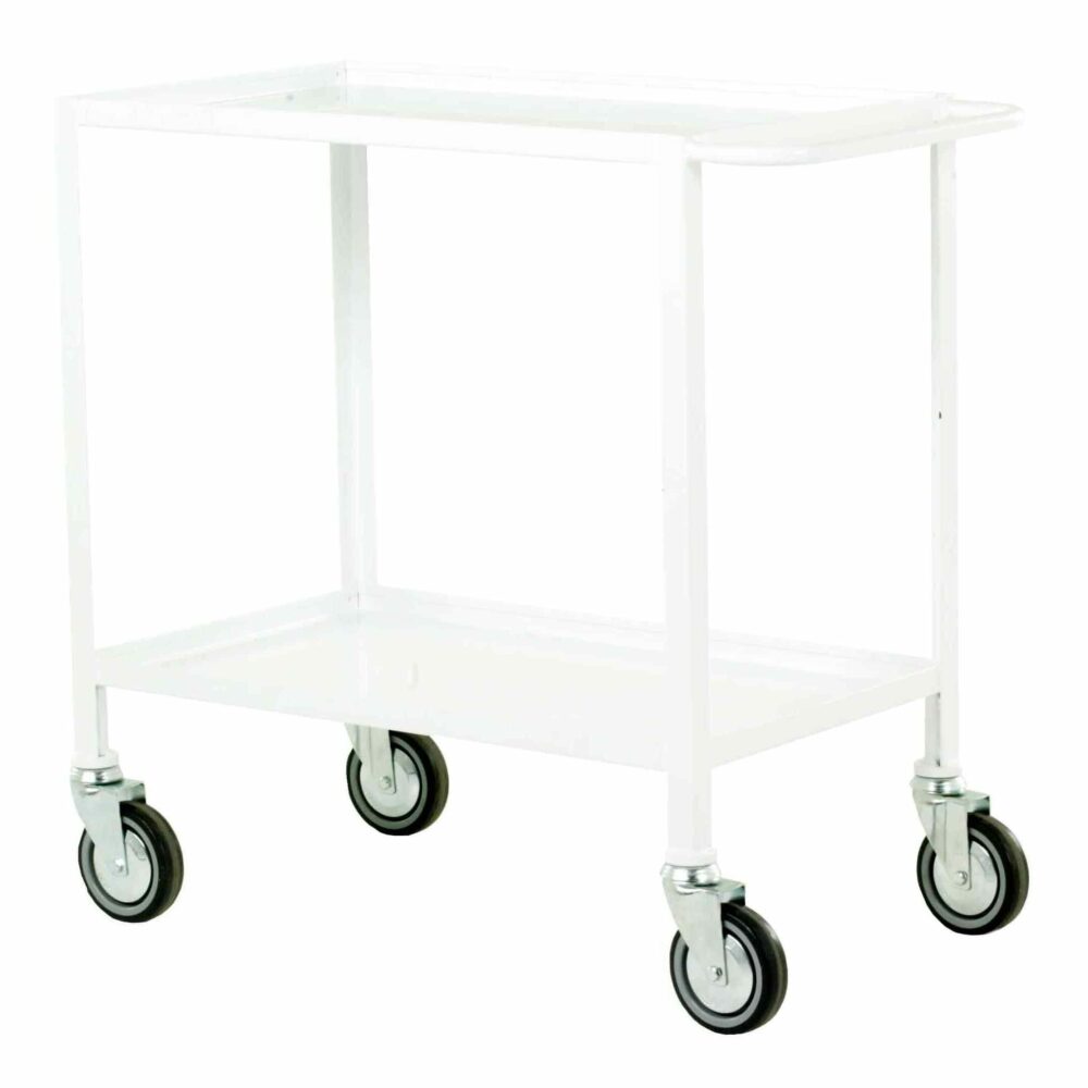 Low Cost Light Duty Fixed Steel Tray Trolleys