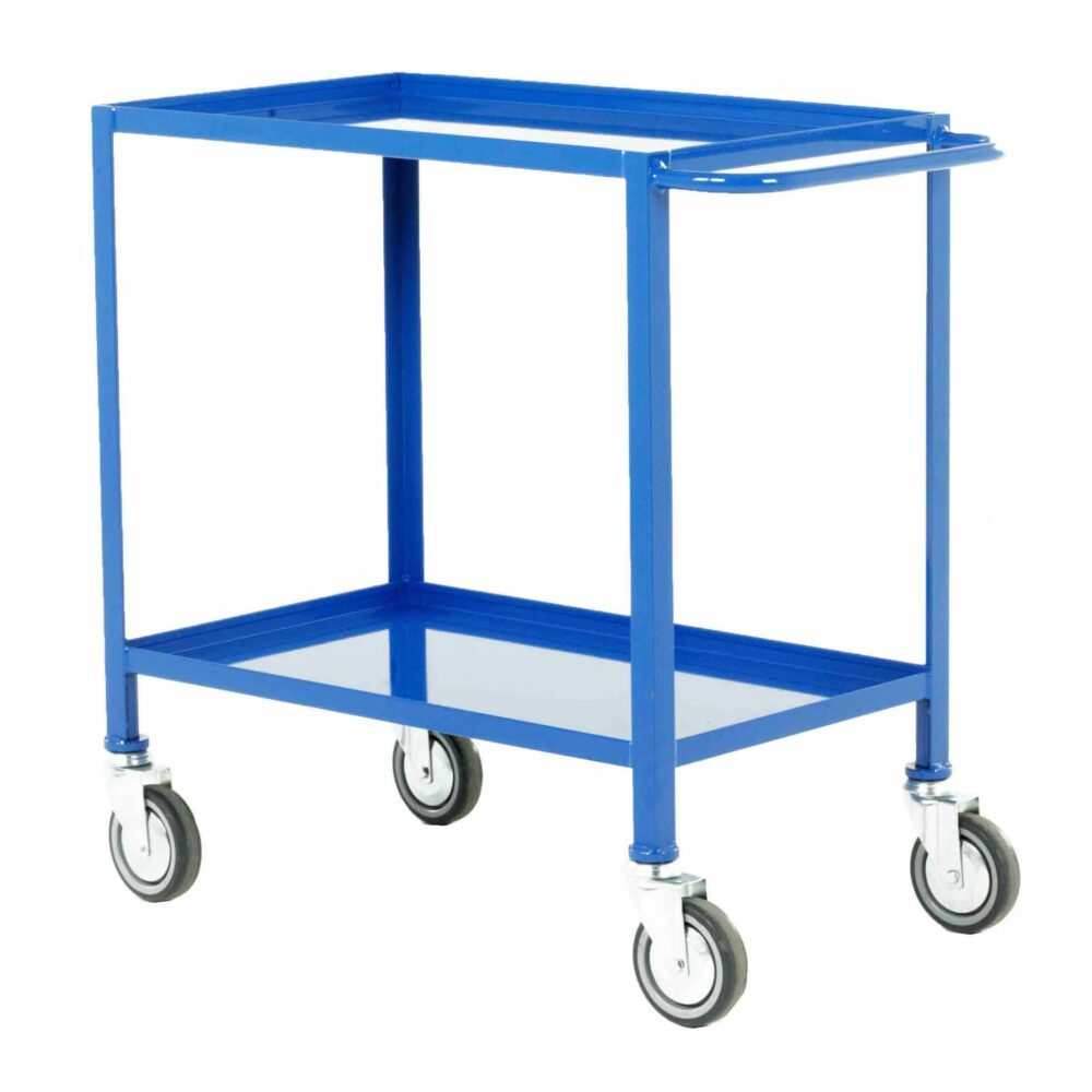 Low Cost Fixed Steel Tray Trolleys