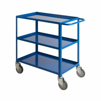 Low Cost Fixed Steel Tray Trolleys