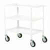 3 Tier Fixed Steel Tray Trolleys