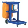 Plastic Janitorial Cleaning Trolley