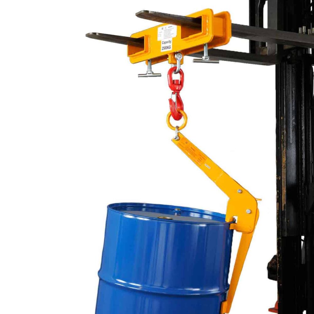 Heavy Duty Vertical Steel Drum Lifting Clamp