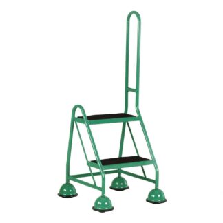Single Sided Mobile 2 Step Single Handrail