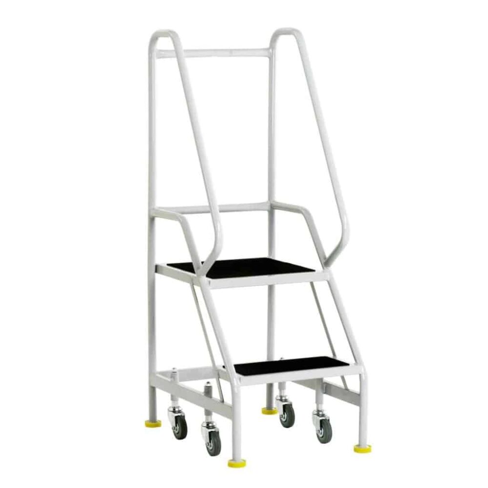 Narrow Aisle 2 Step Mobile Steps