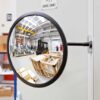 Detective Magnetic Convex Observation Mirror