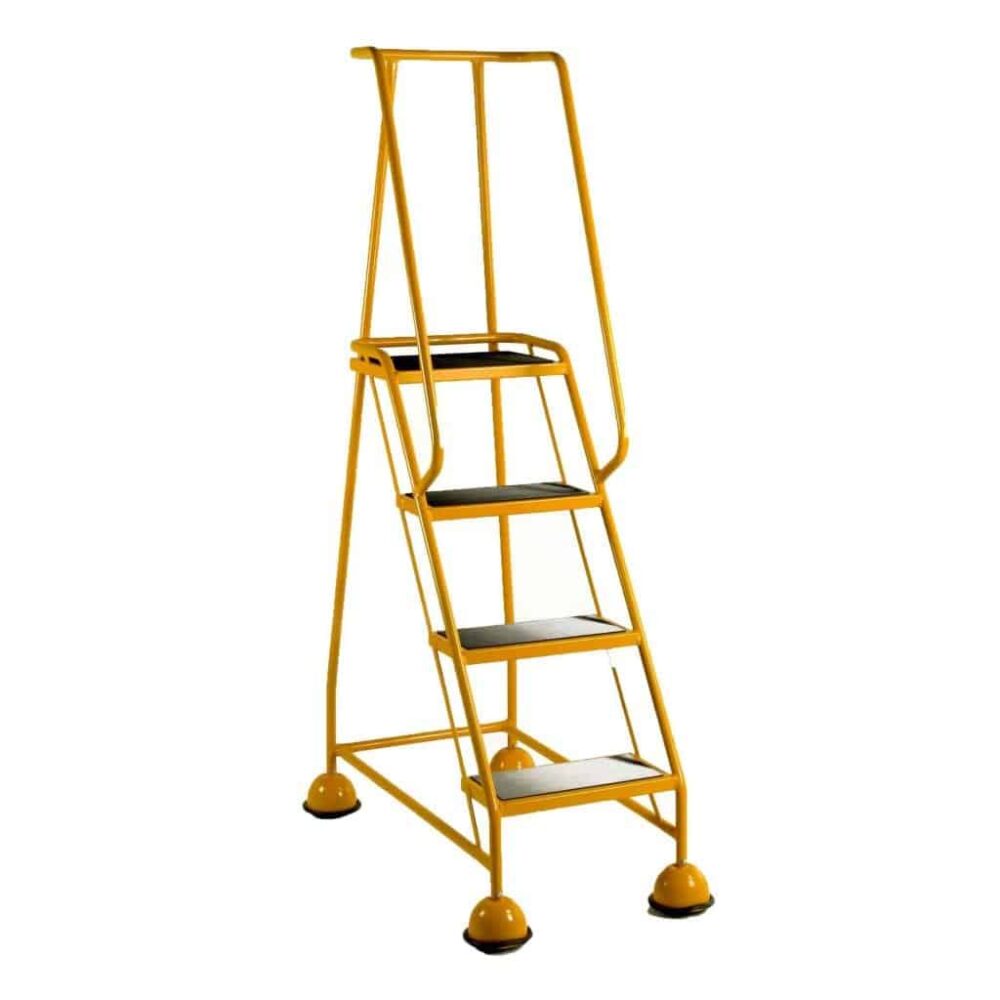 Classic Colour 4 Step Mobile Steps
