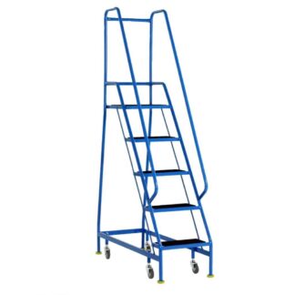 Narrow Aisle 5 Step Mobile Steps