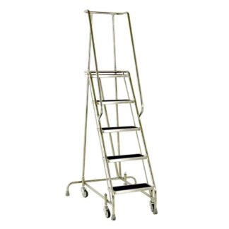 Stainless Steel 5 Step Safety Steps