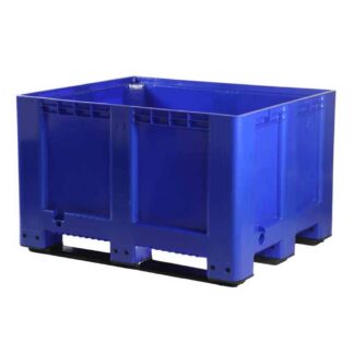 Solid Blue Plastic Box Pallet