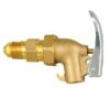 Self Closing Lockable Brass Barrel Taps