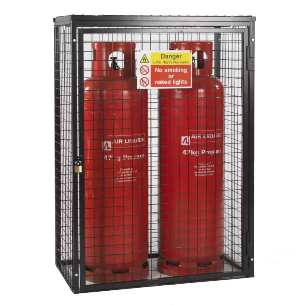 Gas Cylinder Cage H1400 x W1000 x D500mm