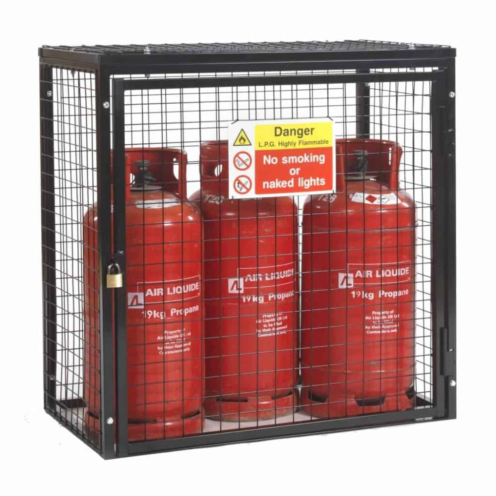 Gas Cylinder Cage H1000 x W1000 x D500mm