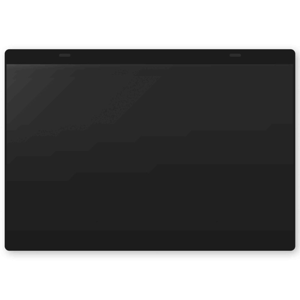 A4 Horizontal Document Pocket Black