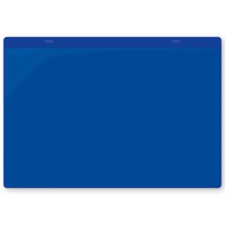 A4 Horizontal Document Pocket Blue