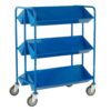 Double Sided Steel Book Trolleys