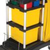 Rubbermaid Microfibre Cleaning Cart