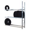 Galvanised Tyre Racking Extension Bay