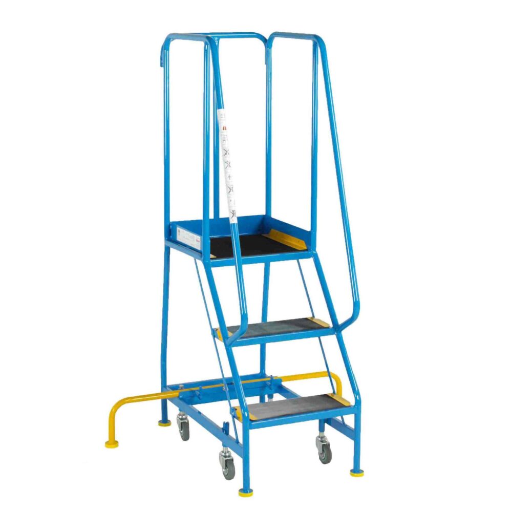 Narrow Aisle BS 3 Step Mobile Steps