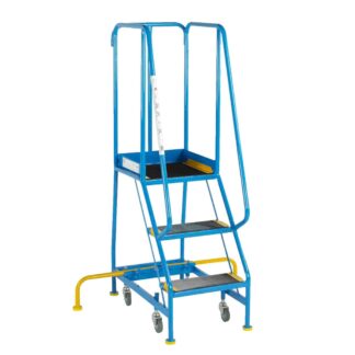 Narrow Aisle BS 3 Step Mobile Steps