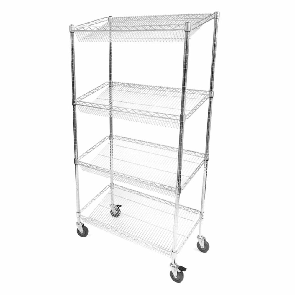 Chrome Wire Trolley Type 3
