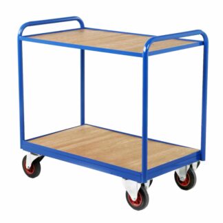 Timber Panel Industrial Tray Trolleys