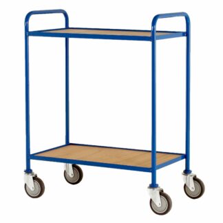 Fixed Plywood Shelf Tray Trolleys