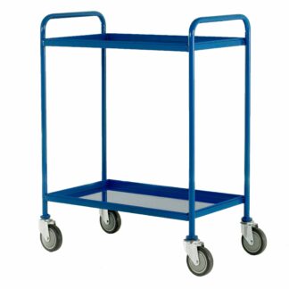Removable 2 Tray Steel Tray Trolleys