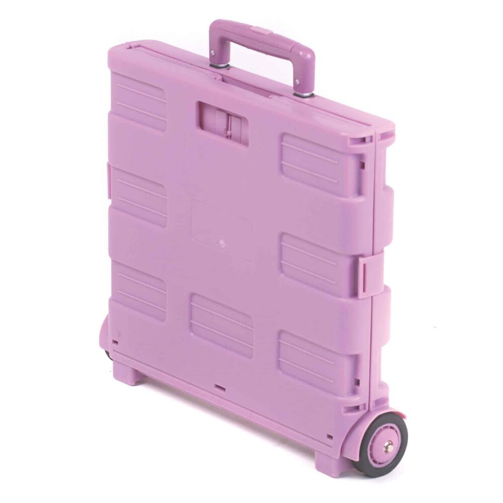 35kg Pink Folding Box Trolley