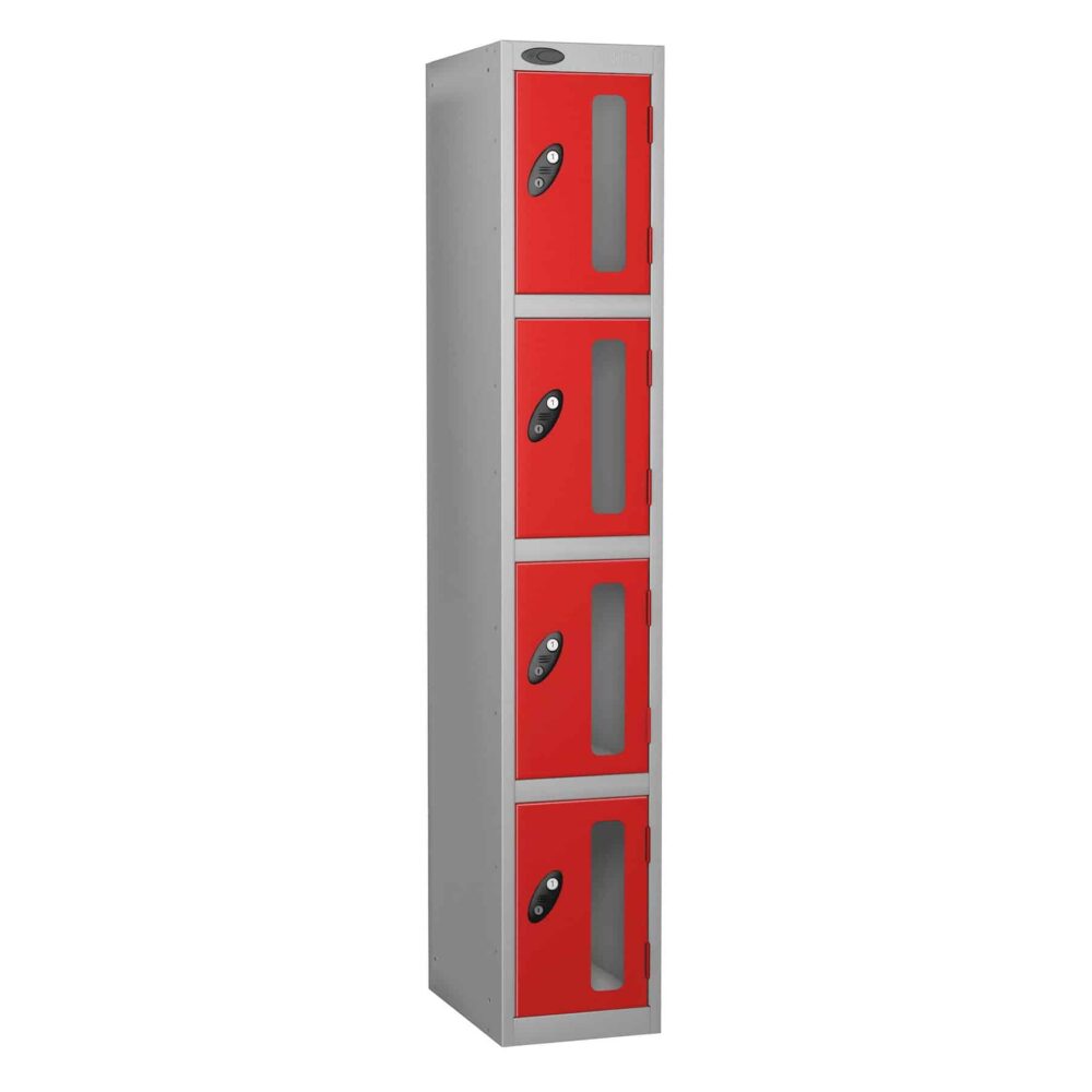 4 Door Vision Panel Lockers