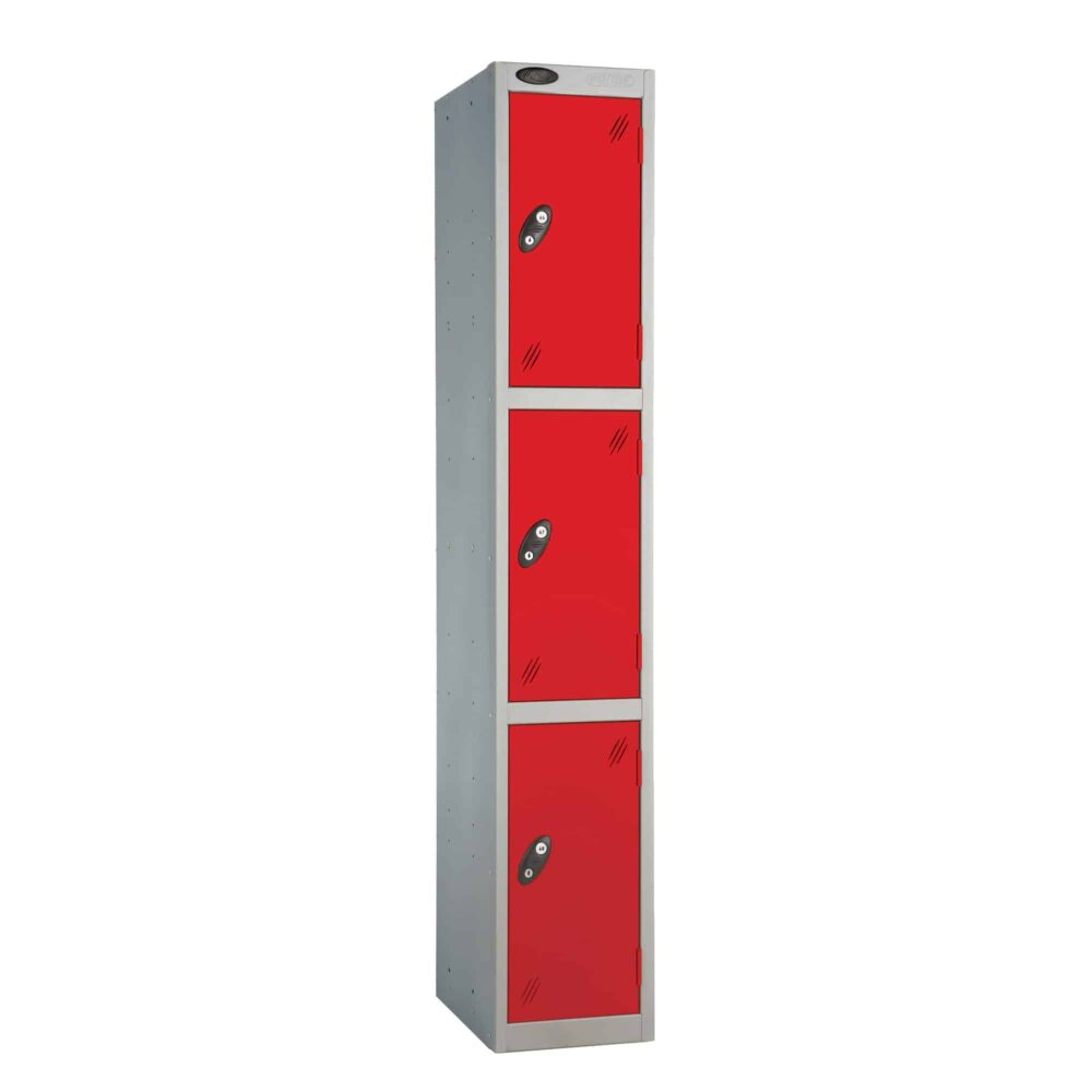 Probe 3 Door Steel Lockers