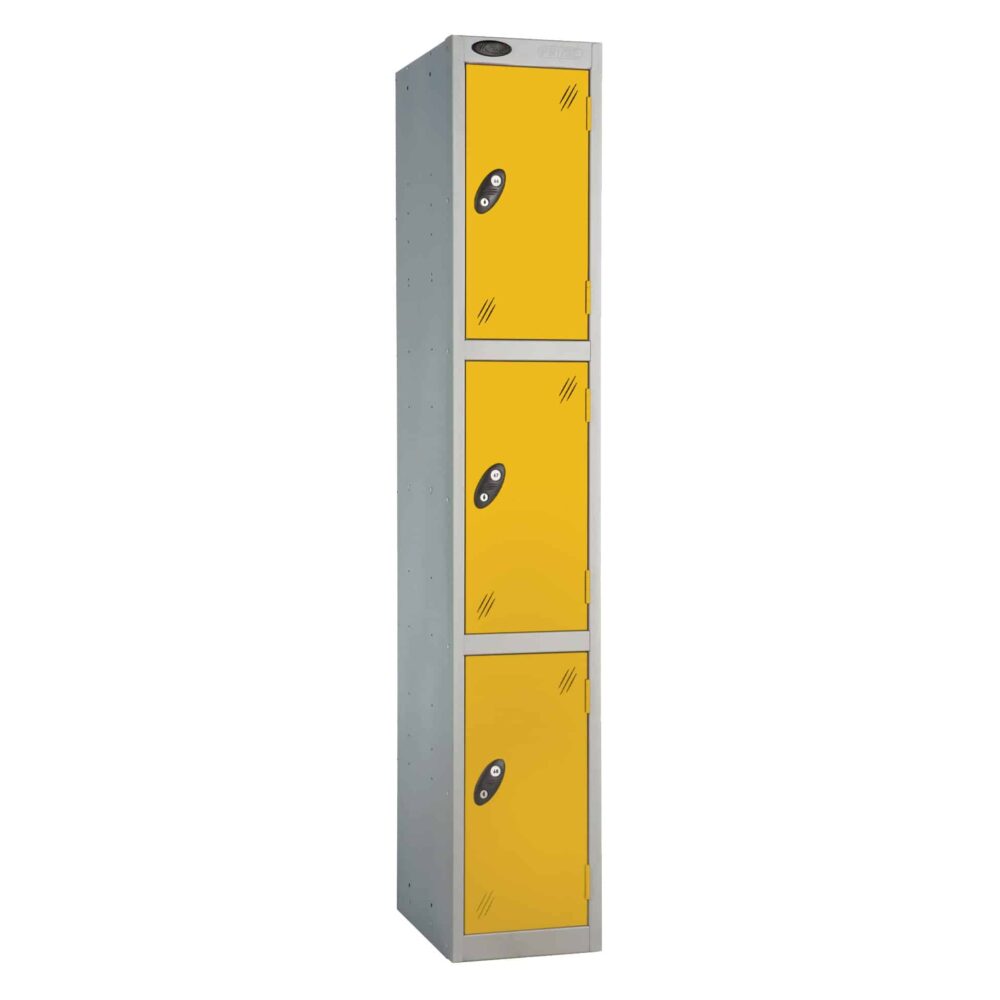 Probe 3 Door Steel Lockers