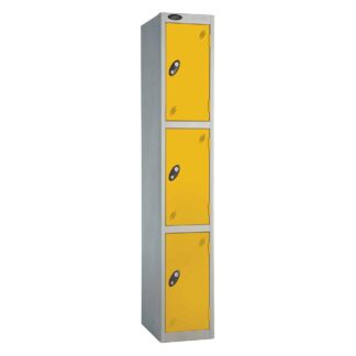Probe 3 Door Steel Lockers
