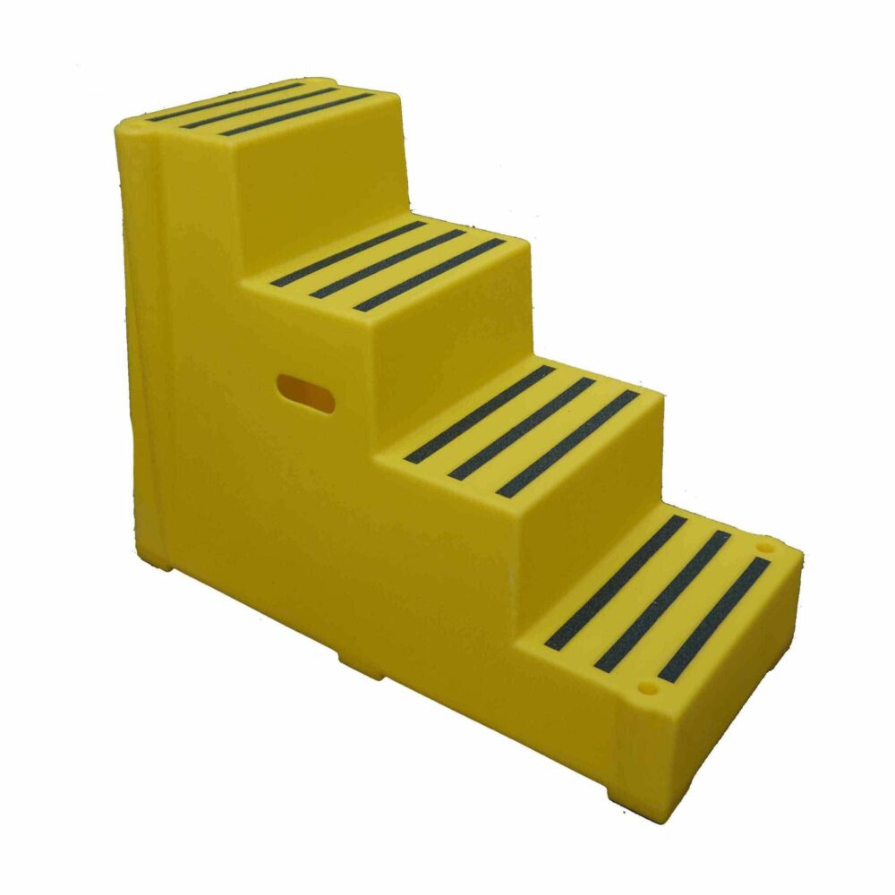 Plastic 4 Step Safety Steps