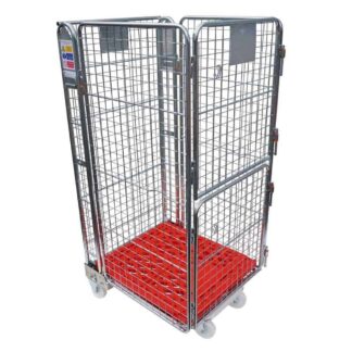 Four Sided Plastic Base Roll Pallet