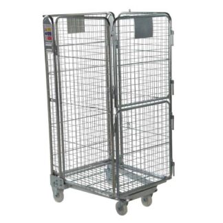 Four Sided Roll Pallet Split Gate